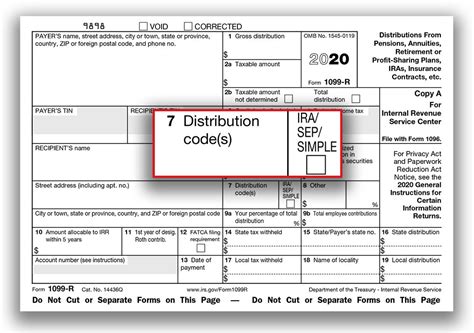 1099 r with distribution code 7 in box 7|1099 r distribution code meanings.